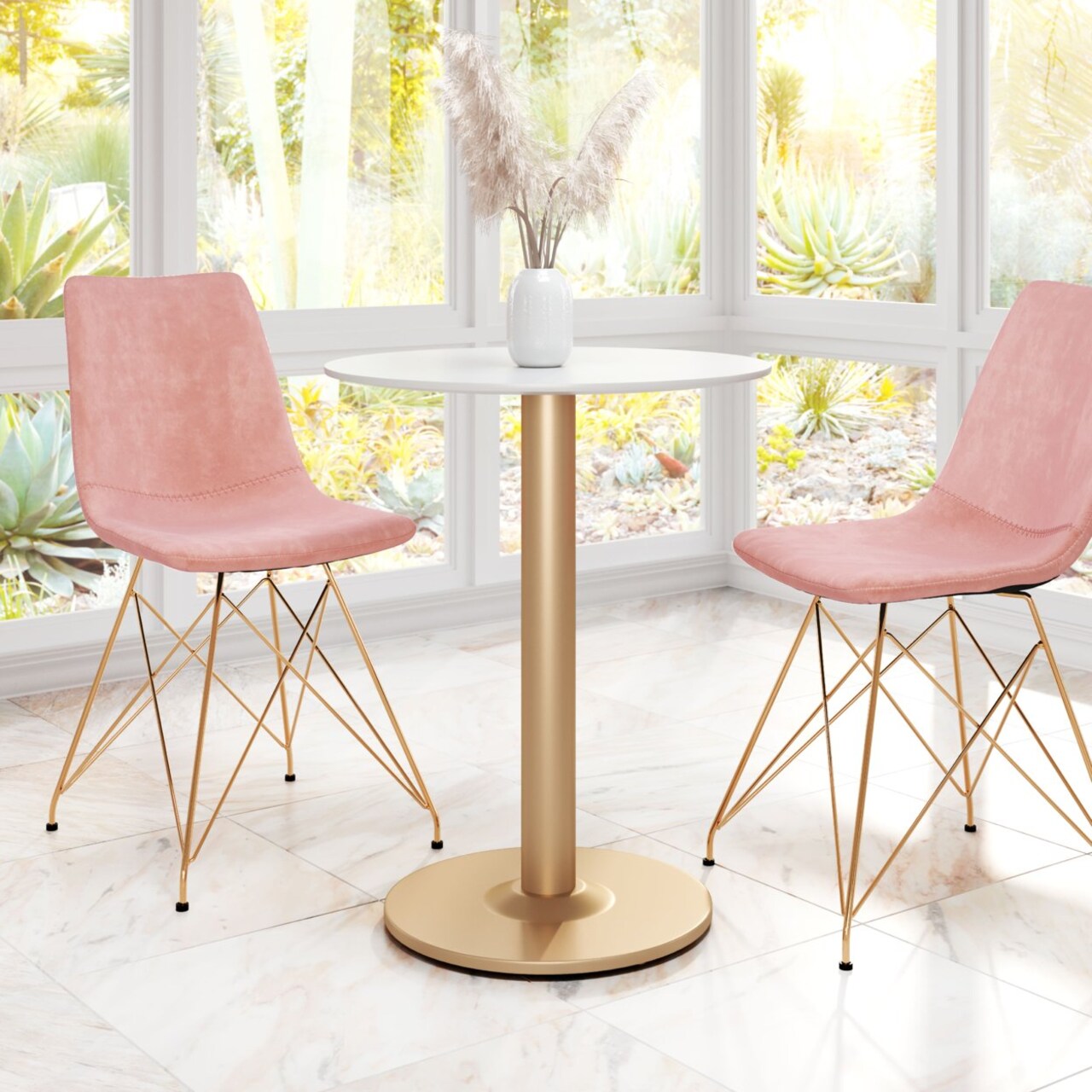 Alto Bistro Table Stylish Pedestal Design For Kitchen Living Room Office Bar